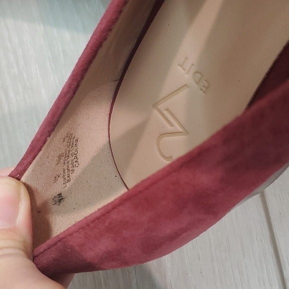 NEW 27EDIT Naturalizer Caroline Loafer Suede Slip On Nubuck  shoes sz 7M - Picture 10 of 12